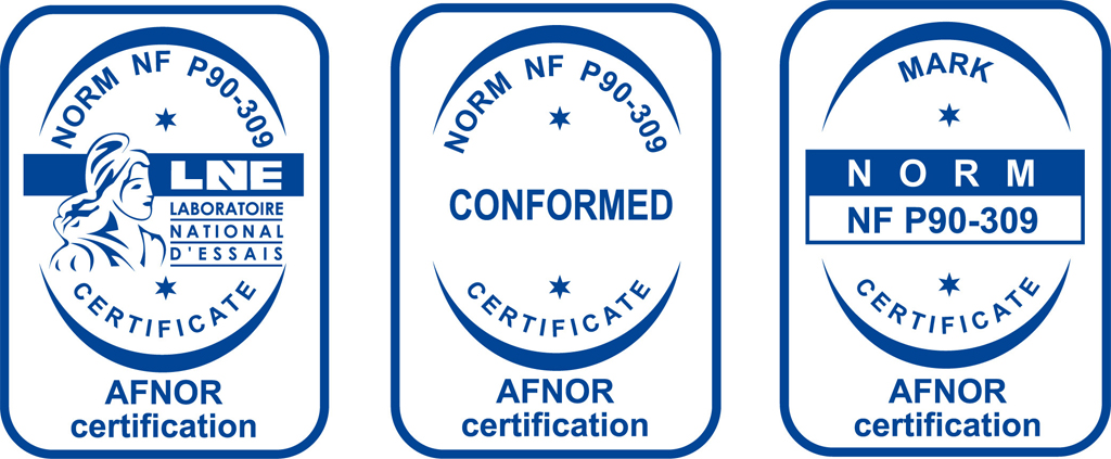 Certifikované Francúzskym výskumným inštitútom v Paríži