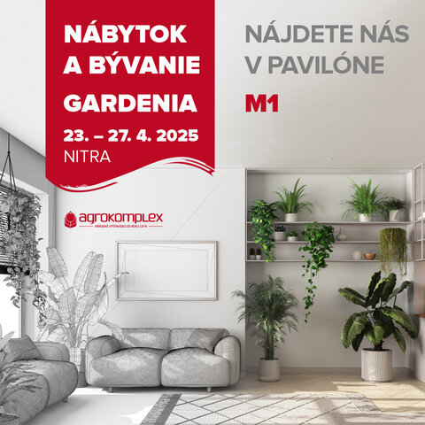 Alukov na výstave: Nábytok a bývanie 2025