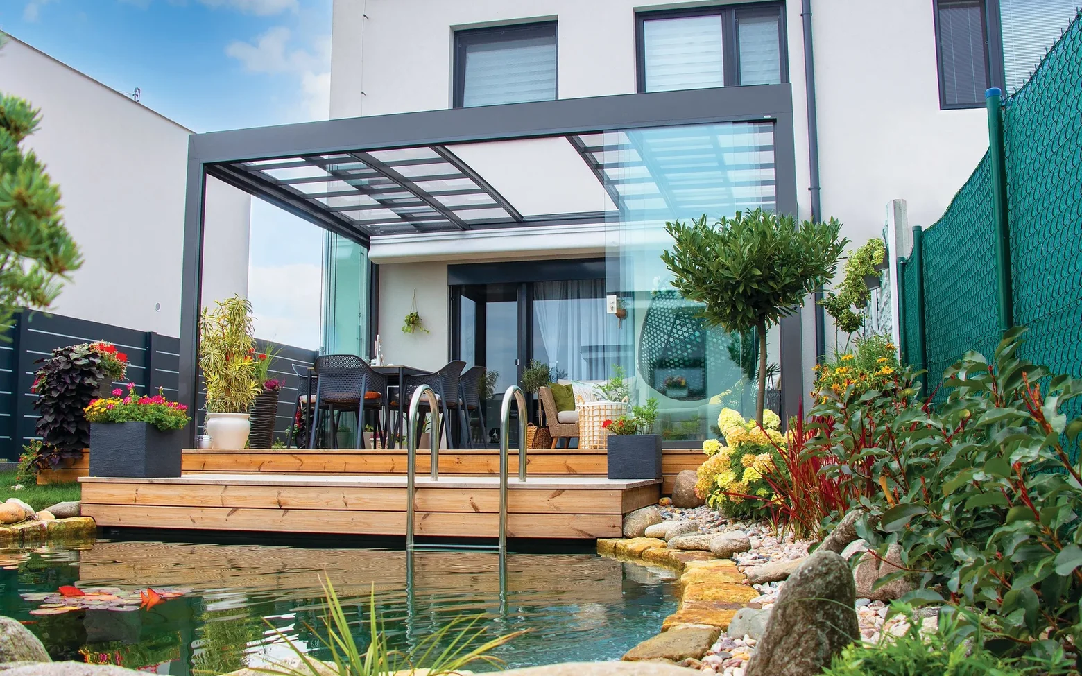 Bioklimatická pergola VENTI