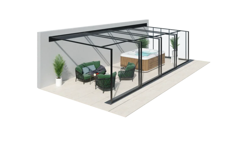 CORSO GLASS PRO HORECA zastrešenie terasy