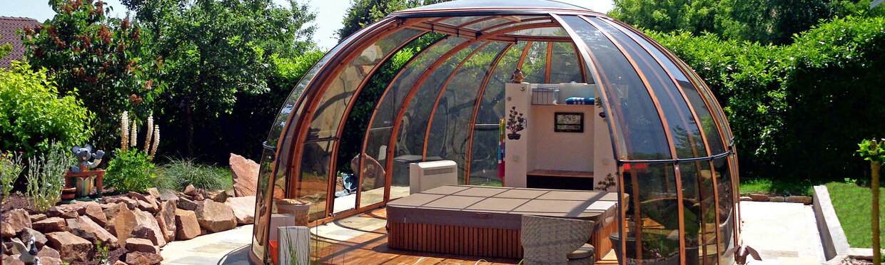 Oválny model zastrešenia SUNHOUSE