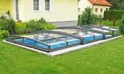 posuvné zastrešenie mimo sezóny jednodu