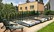 Zastrešenie bazéna VIVA ™ skvele zapadne do Vašej záhrady