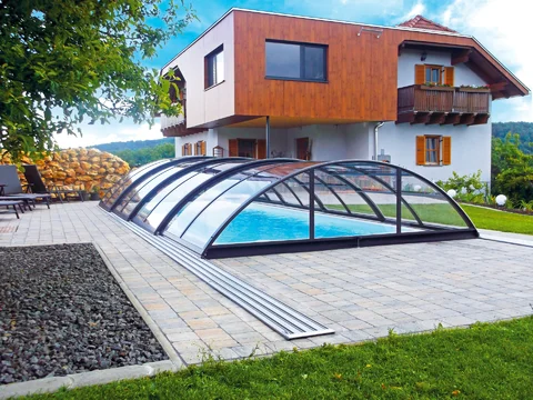 Zastrešenie bazénov AZURE FLAT