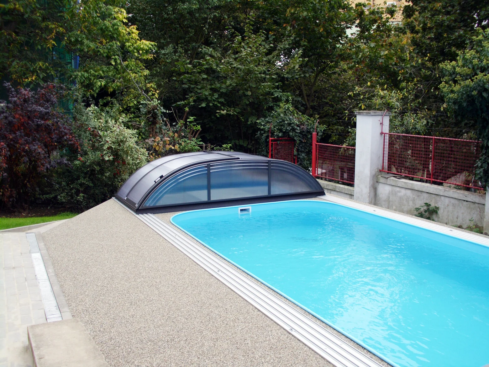Zastrešenie bazénov AZURE FLAT