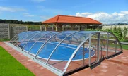 Zastřešenie bazénu UNIVERSE pre viac času stráveného pri vašom bazéne