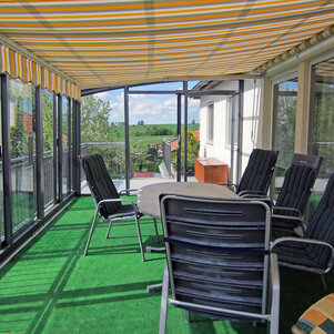 Zastrešenie pre terasy aj balkóny CORSO Premium od ALUKOVU