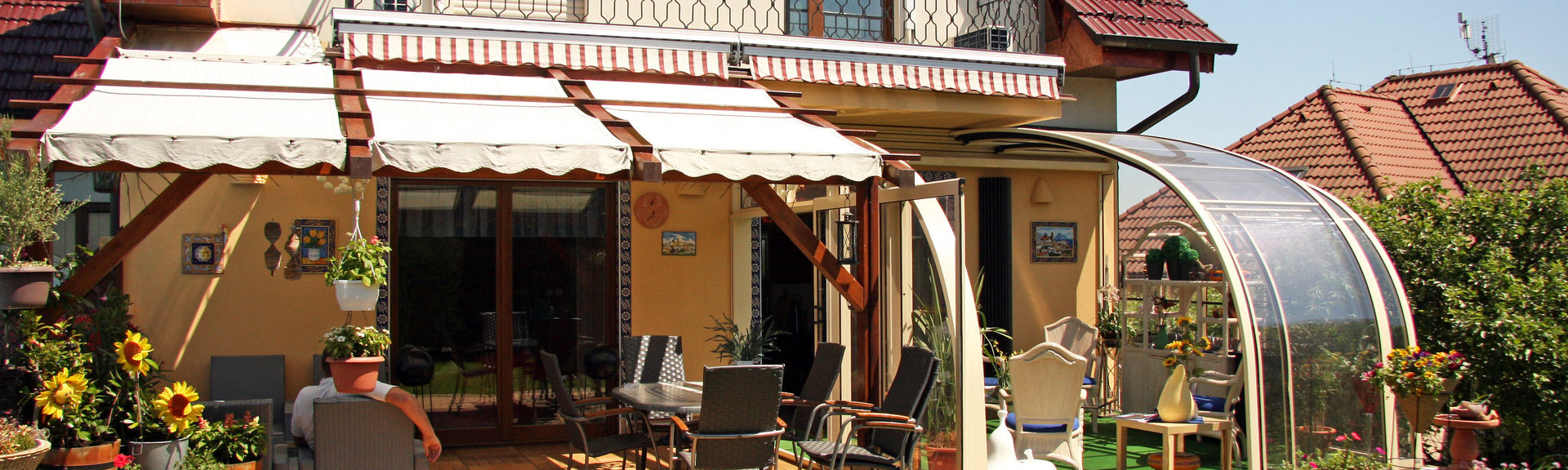 Zastrešenie terasy CORSO ENTRY