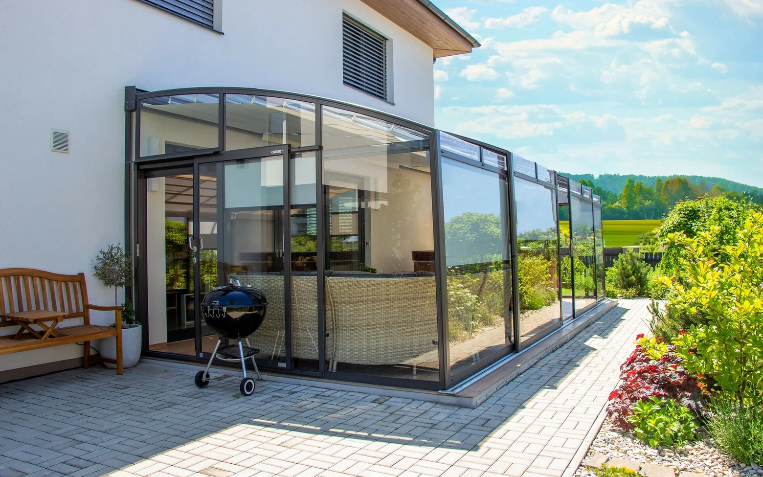 Zastrešenie terasy CORSO PREMIUM